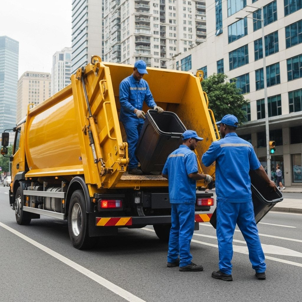 Modern waste management scheduling